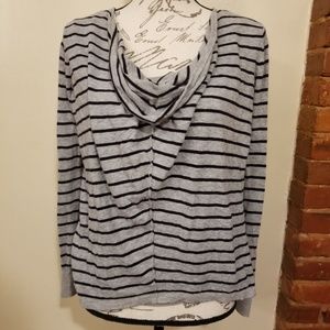 Micheal Kors Striped Blouse